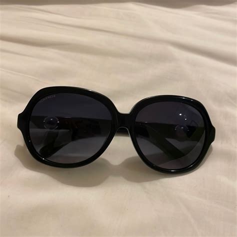 chanel sunglasses with clear sides|Chanel sunglasses pearl on side.